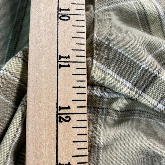 Redhead Men's Size 38 Tan Plaid Cargo Shorts - Picture 8 of 9